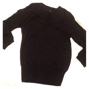 Black Banana Republic 3/4 sleeve sweater.